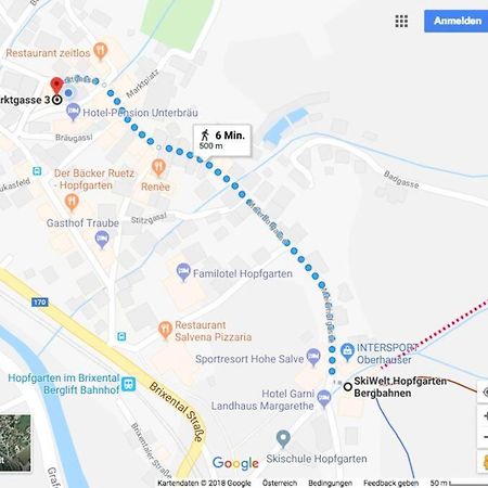 Appartement Der Buergerbote Zur Hohen Salve 布里克森谷地霍普夫加尔滕 外观 照片