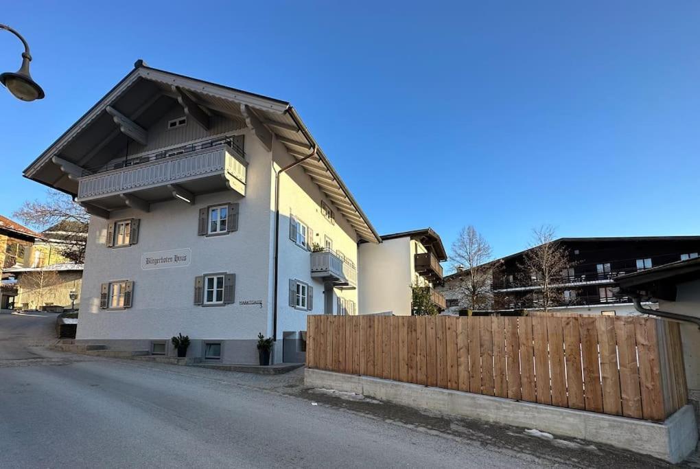Appartement Der Buergerbote Zur Hohen Salve 布里克森谷地霍普夫加尔滕 外观 照片